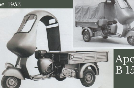 Ape B150  la prima rivoluzione del motofurgone